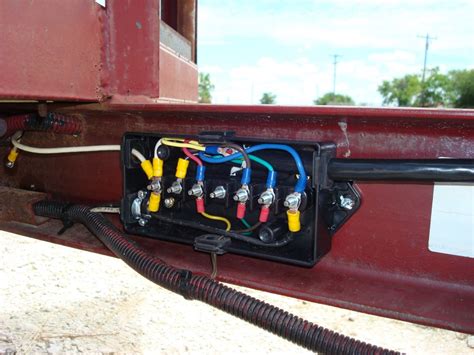 4 way trailer wiring junction box|tractor supply trailer wiring harness.